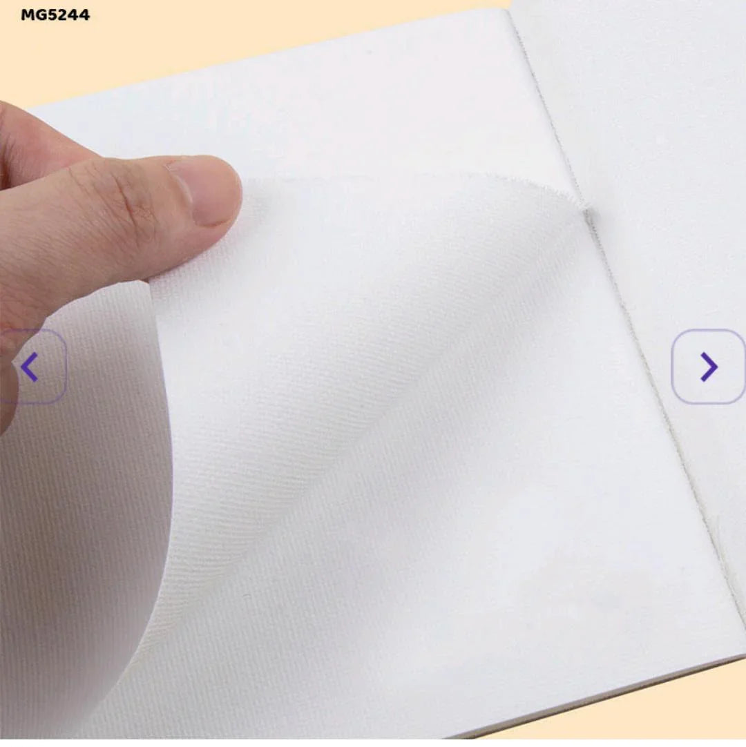 Mg5244 A5 148X210Mm Canvas Pad 10 Sheets 280Gm