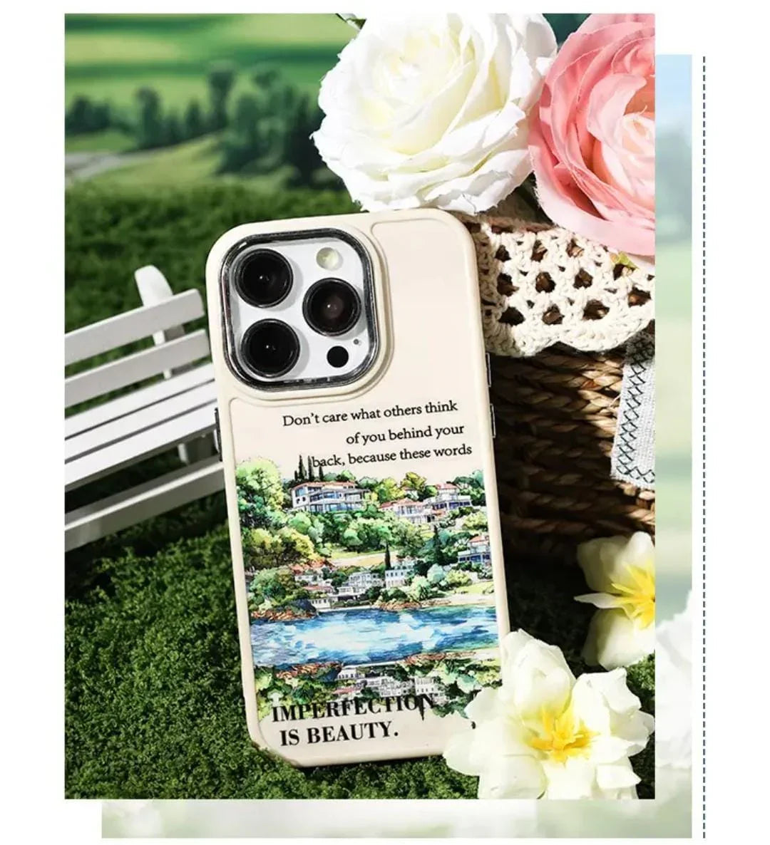 Premium Mountain Designs Washi Tape – Pack of 4 Rolls (60mm x 2m) – Scenic Landscape Tape for Journaling, Scrapbooking & Crafts