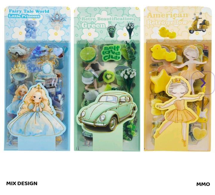 Mmo 6 Sheet Journal Sticker Pvc (Mmo)