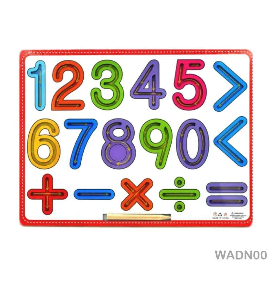 Wt A4 Tracing Number Board (Wadn00)