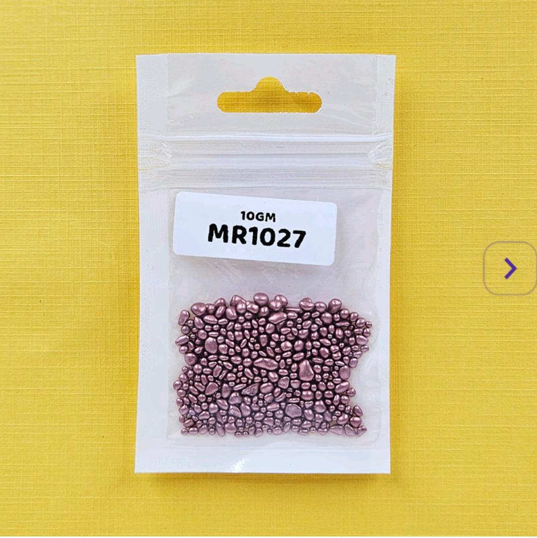 Mr10-27 Metallic Resin Stones 10Gm
