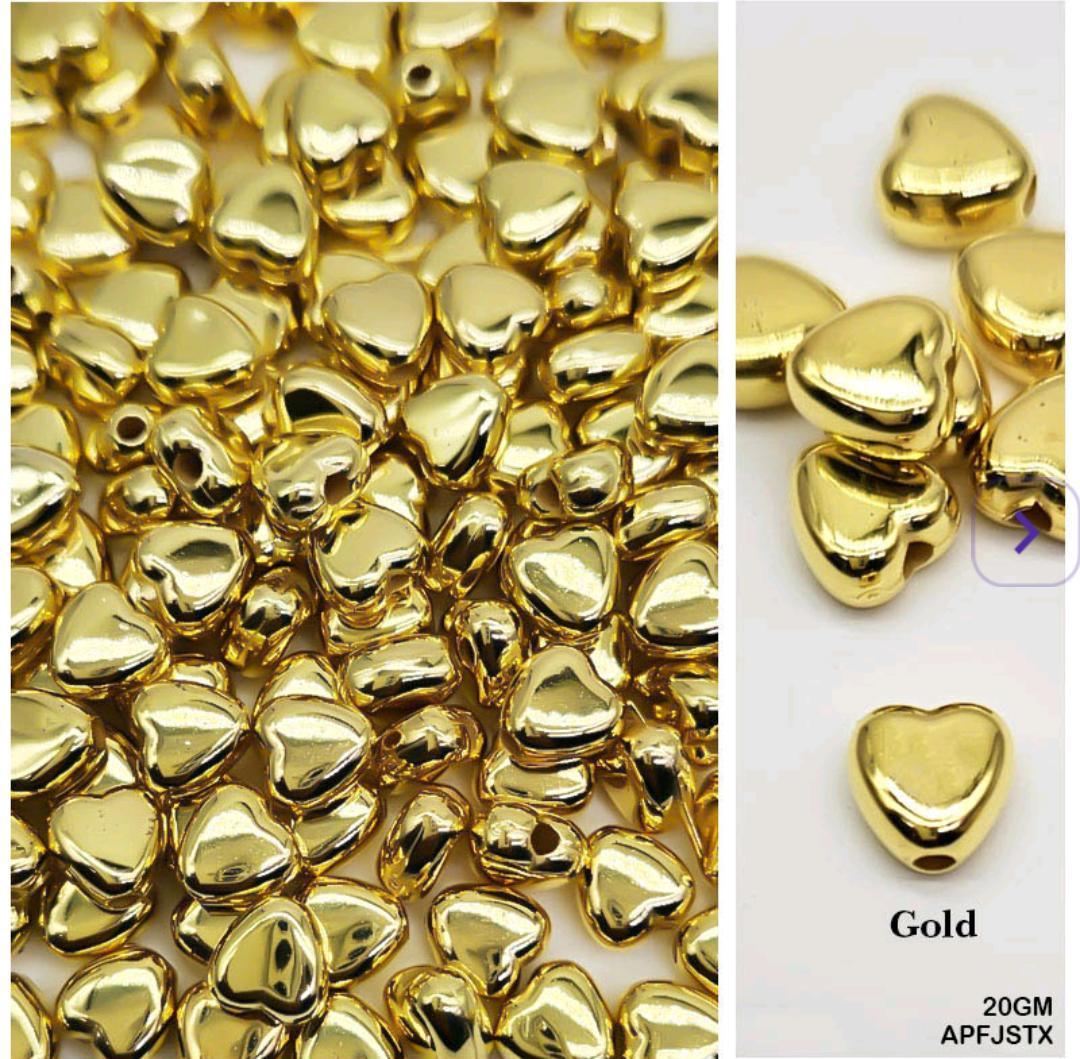 Apfjstx Bracelet Beads Plastic 20Gm