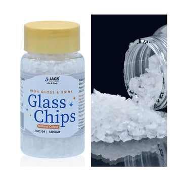 Jags Natural Glass Chips 140GMS JGC104