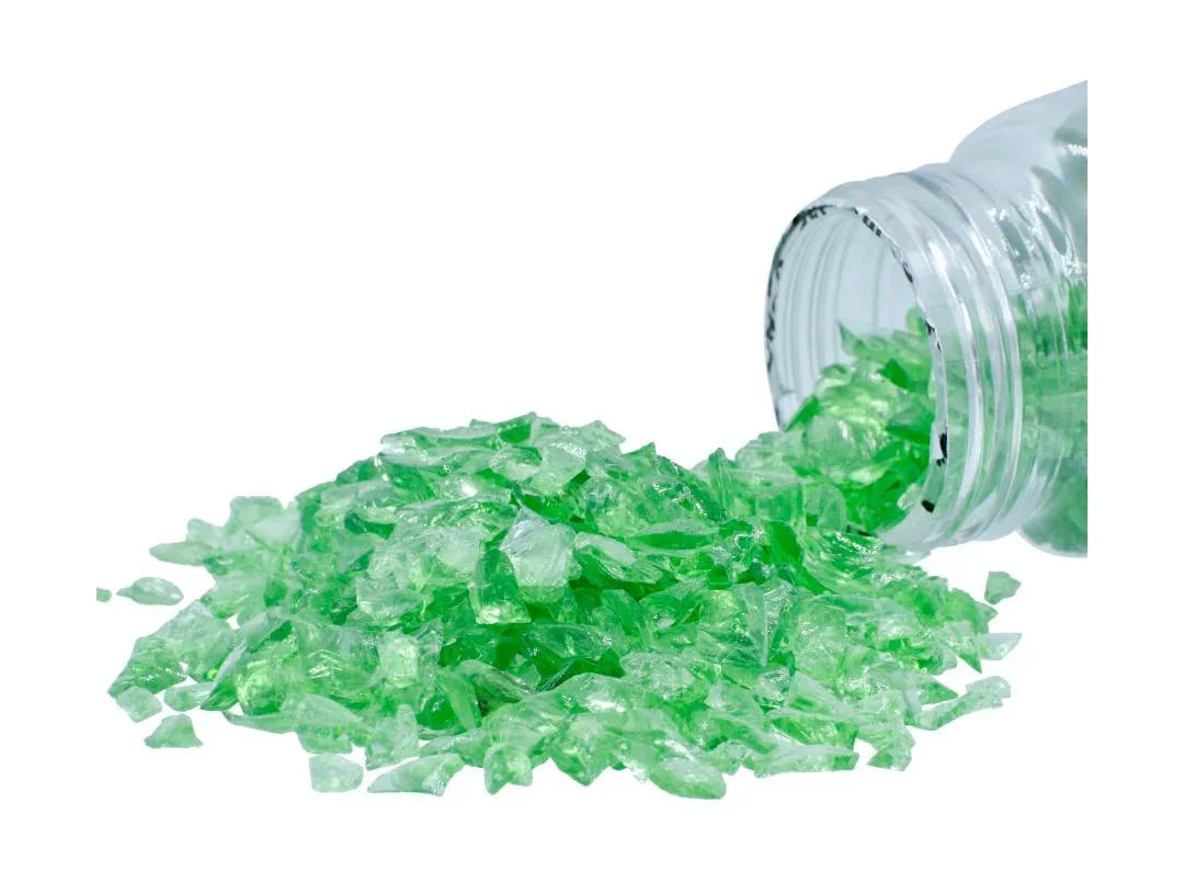 Jags Glass Chips 100GMS Green JGC102