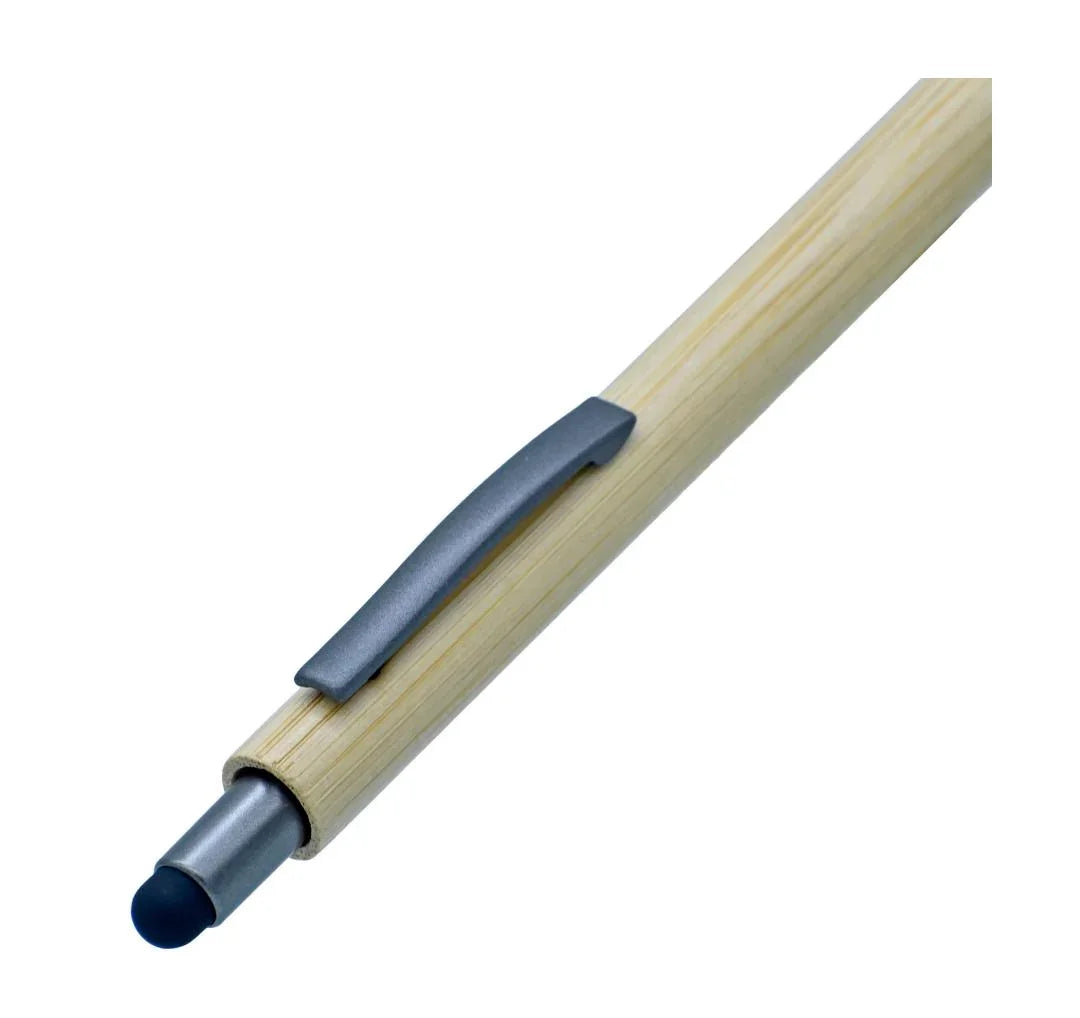Ball Pen Wooden Finish Plastic With Mobil Touch BPWF00