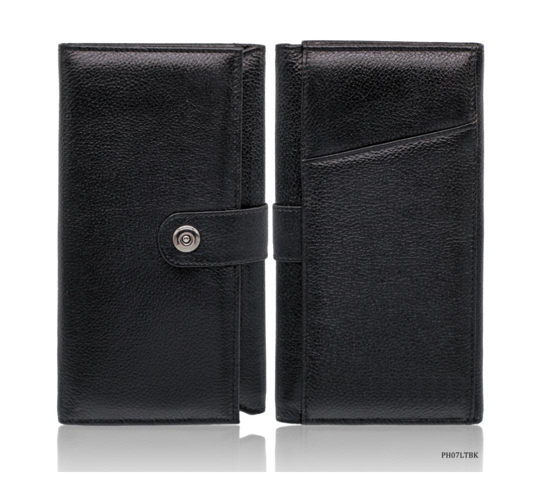 Leatherette Passport Holder Black PH07LTBK