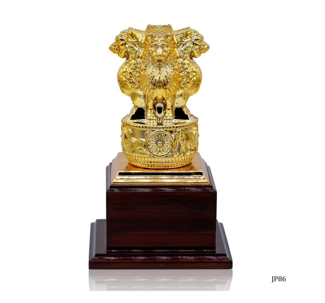 Wooden Table Top Ashok Chakra JP86