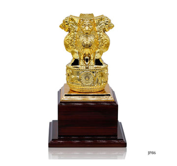 Wooden Table Top Ashok Chakra JP86