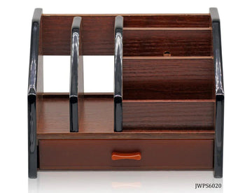 Jags Wooden Pen Stand JWPS6020
