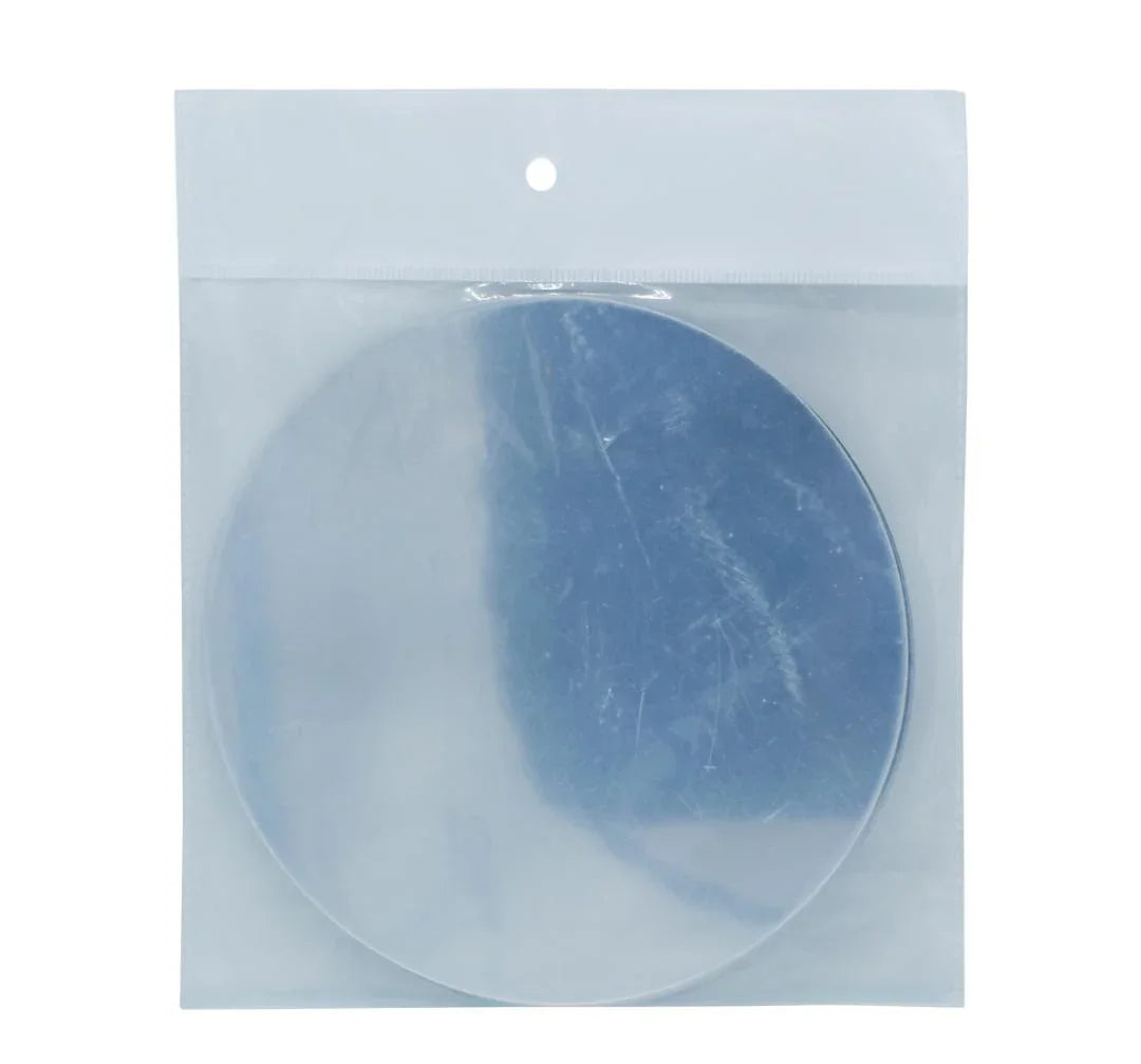 Acrylic Mirrors Round Silver 4 Inch Set 2 Pics AMRS02