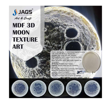 MDF Moon Making Light Round Base 12 Inches MFWL00