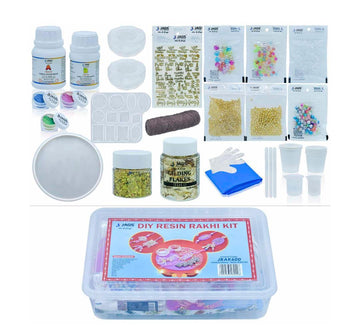 Jags Diy Resin Art Kit For Rakhi Making JRAK600