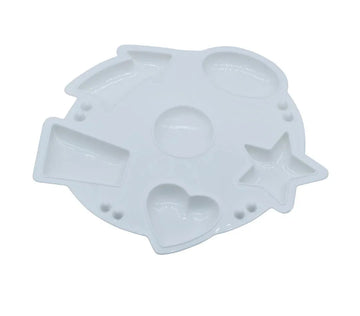 Jags Colour Mixing Palette Design 6 Shapes JCMP-3