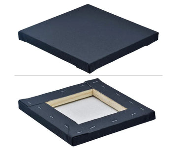 Canvas Board Stretched Frame Black 8X8inch CBSF8X8B