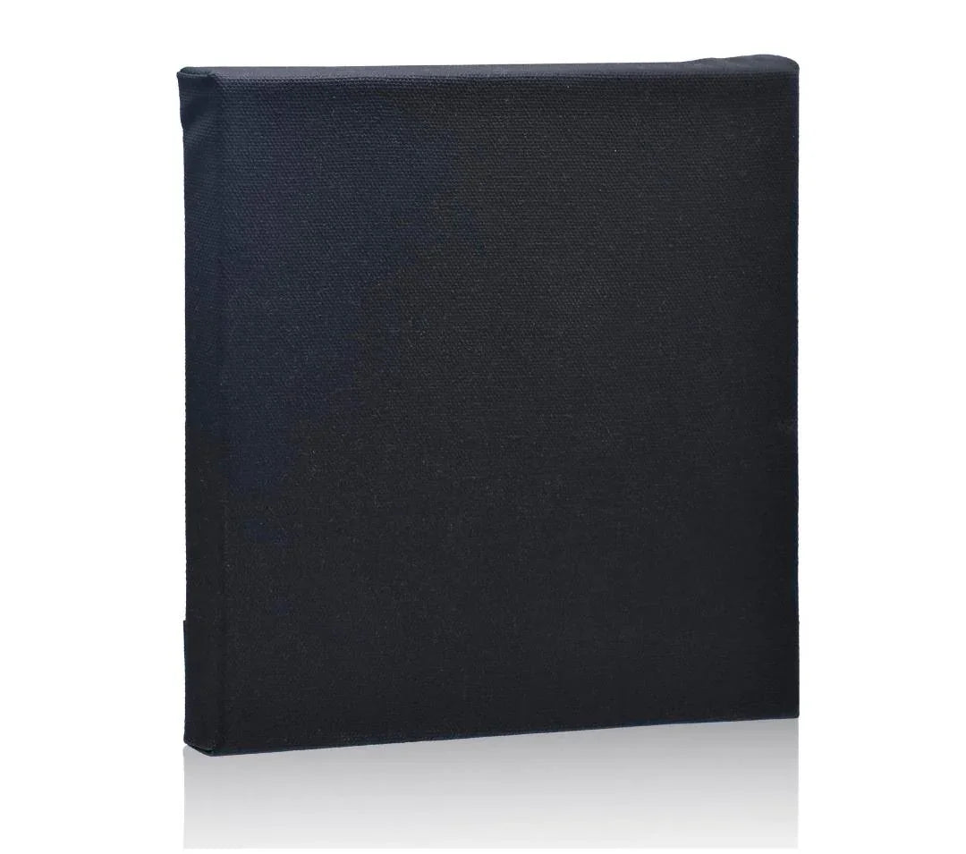 Canvas Board Stretched Frame Black 8X8inch CBSF8X8B