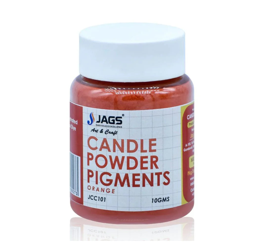 Jags Candle Color 10Gram Orange JCC101