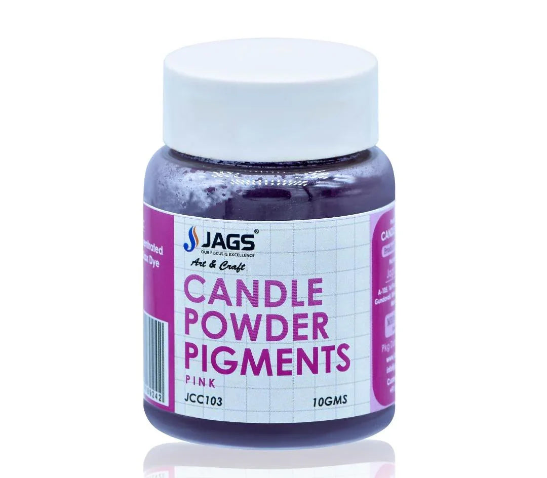 Jags Candle Color 10Gram Pink JCC103
