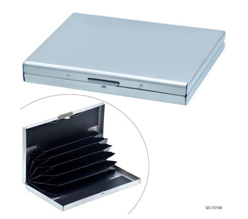 Card Holder Push Silver KS-757SR