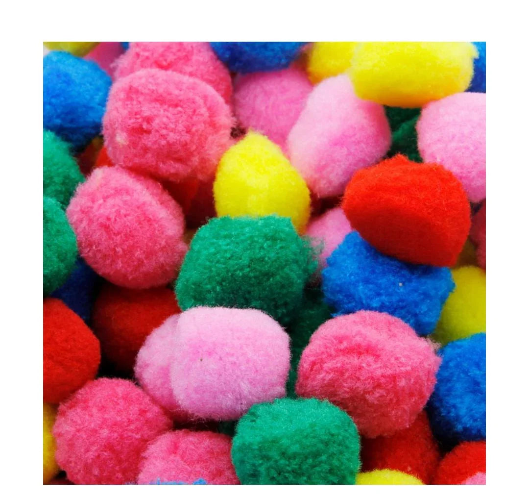Pom Pom Ball Big 4CM 40mm 500pcs DLG-18N