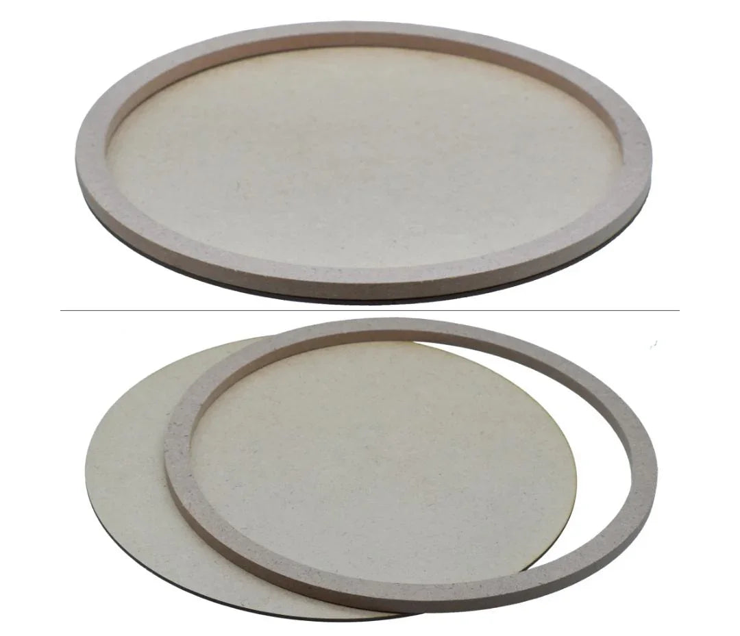 Mdf Frame 11MM X 15MM With 2MM Base Round 10Inch MFWRD01