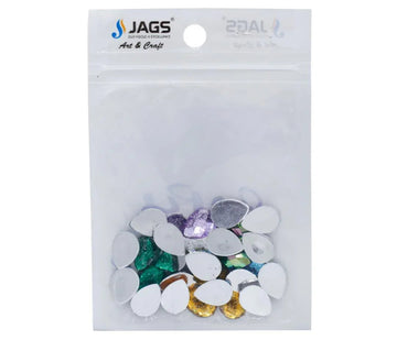 Jags Kundan Stone Diamond Drop Glitter Small 30Pcs J10X14-18