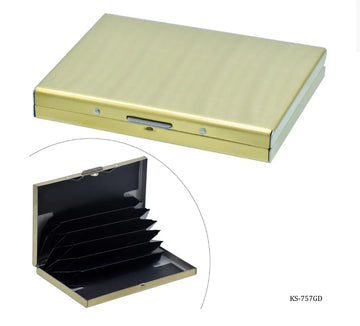 Card Holder Push Gold KS-757GD