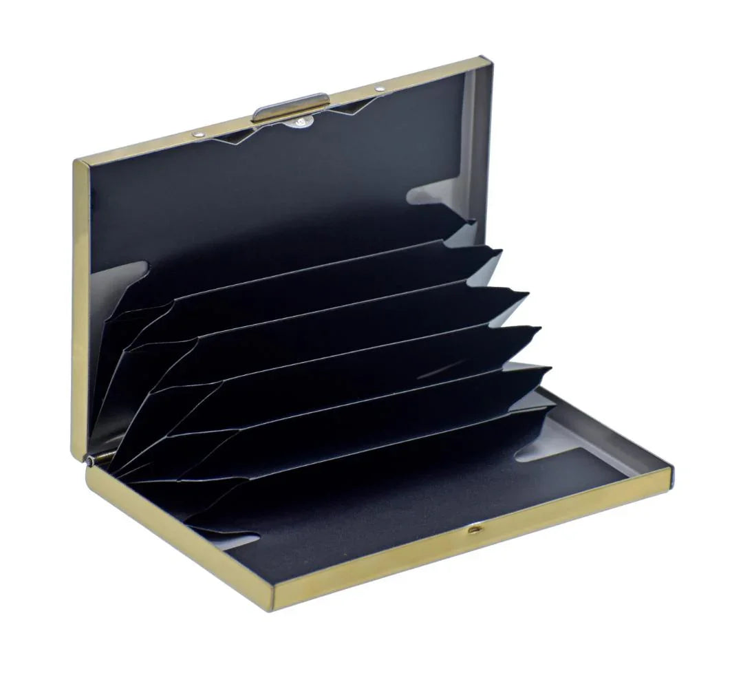 Card Holder Push Gold KS-757GD