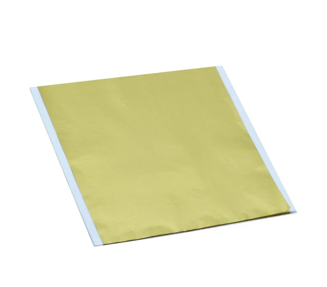Jags Gilding Italian Foil 5.5X5.5 Inch Gold JGIF01