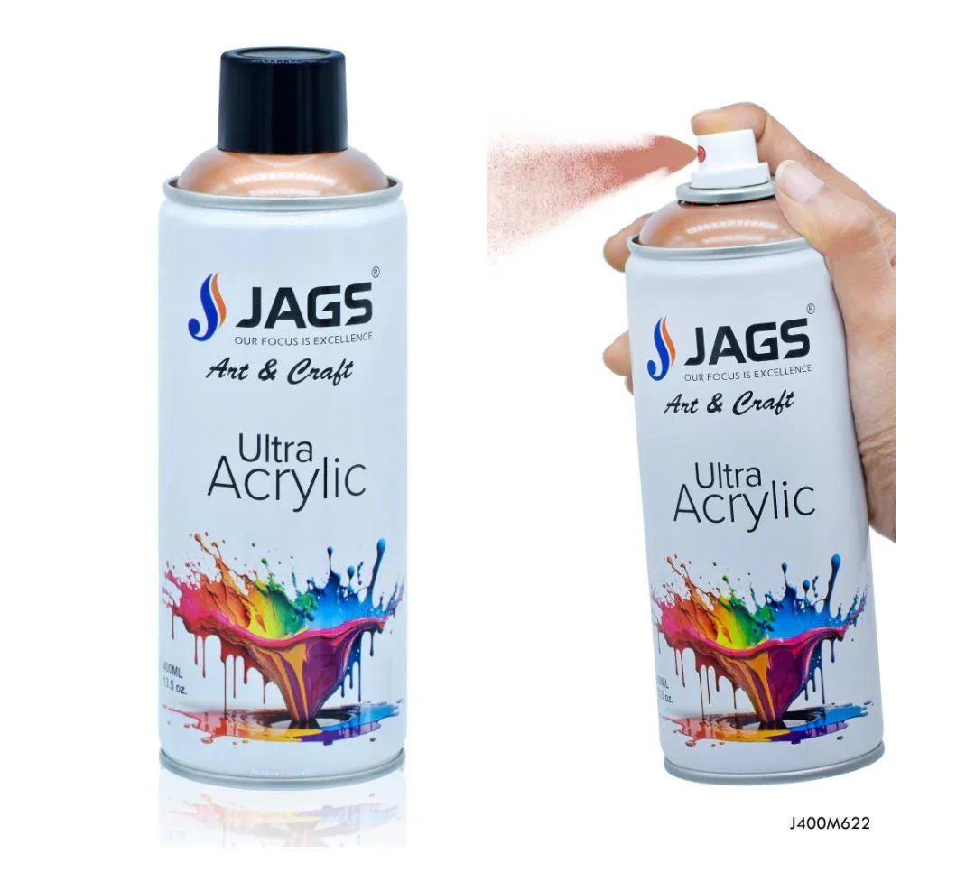 Jags Spray Ultra Acrylic 400ml Metalic Copper 622 J400M622