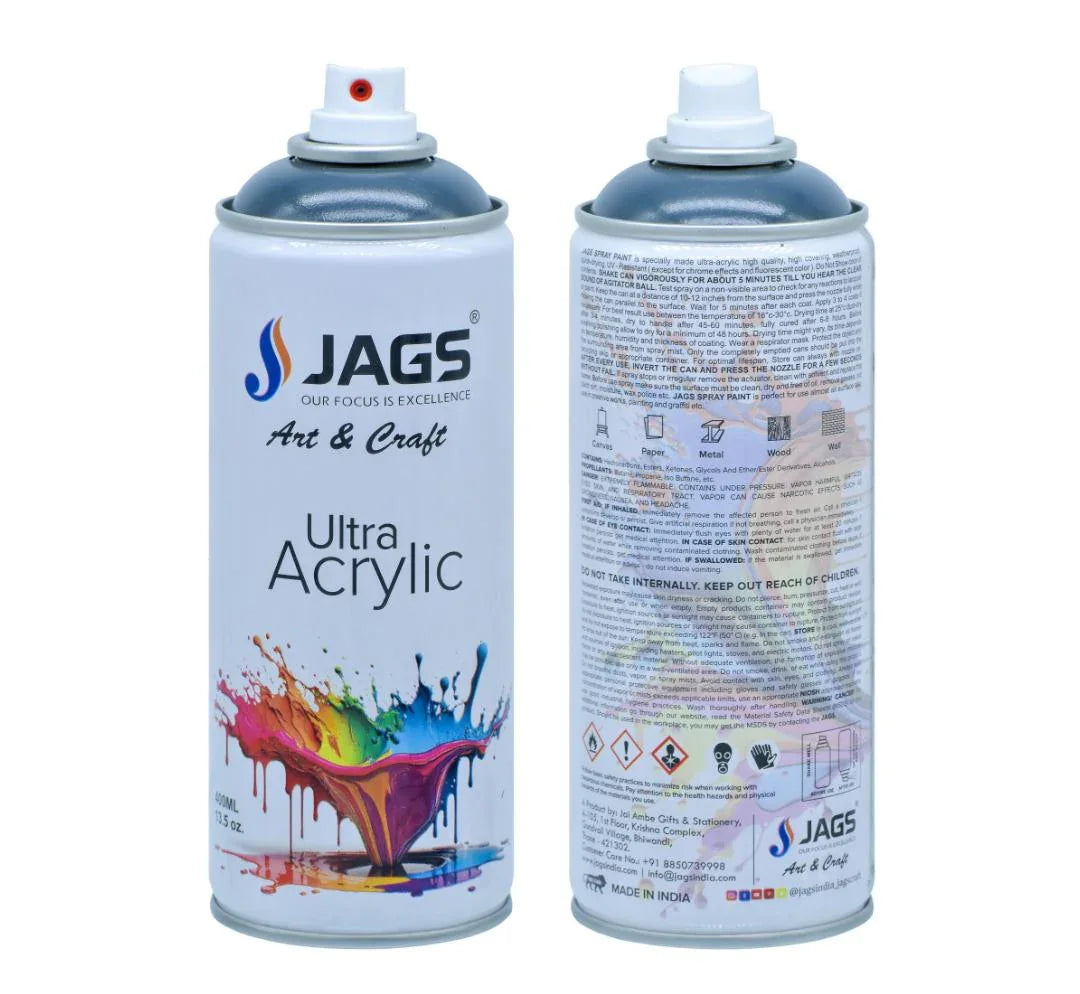 Jags Spray Ultra Acrylic 400ml Dark Grey 7016 J400M7016