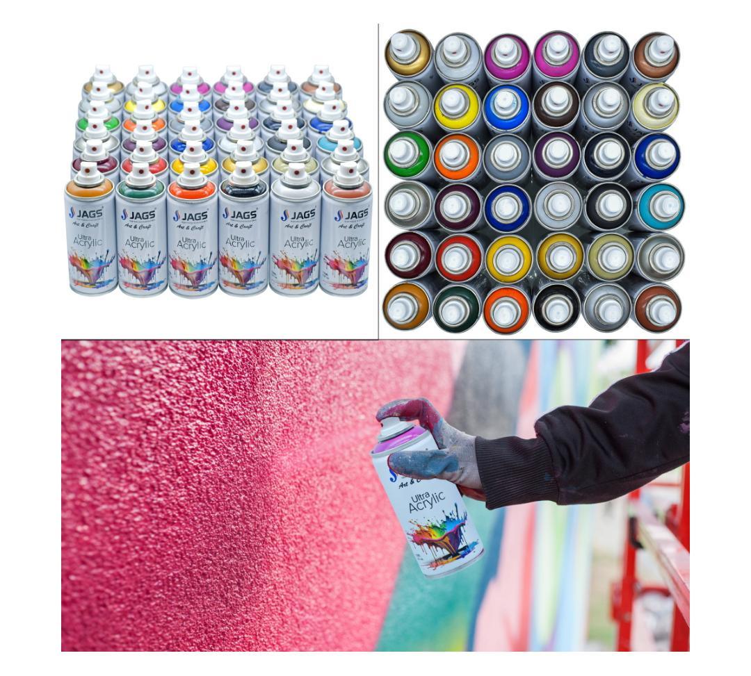 Jags Spray Ultra Acrylic 400ml Agro Orange 2004 J400M2004