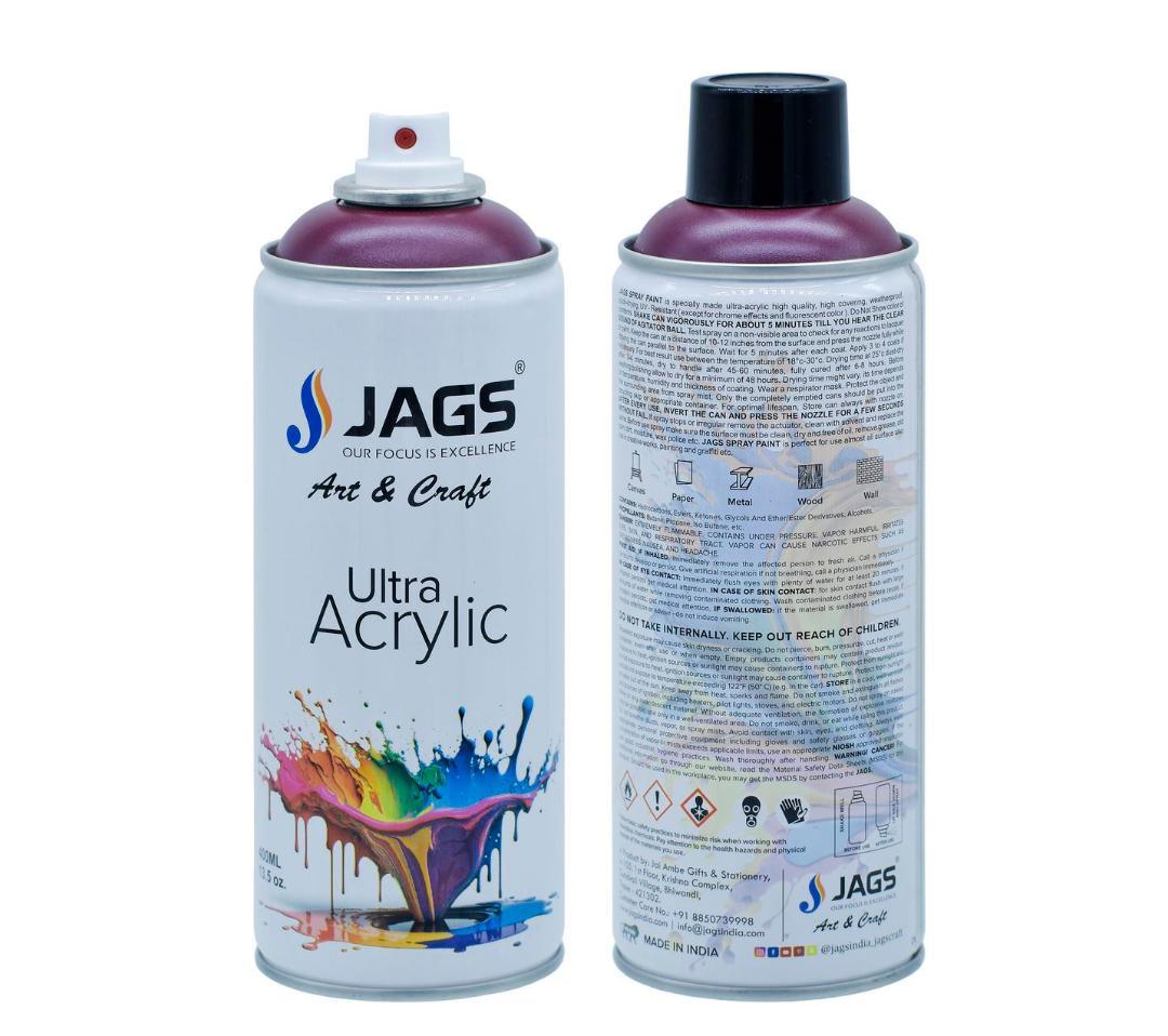 Jags Spray Ultra Acrylic 400ml Wine Red 3000 J400M3005