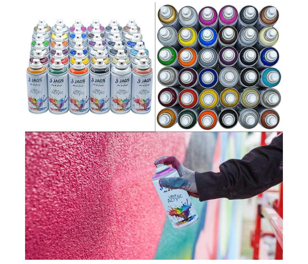 Jags Spray Ultra Acrylic 400ml Wine Red 3000 J400M3005