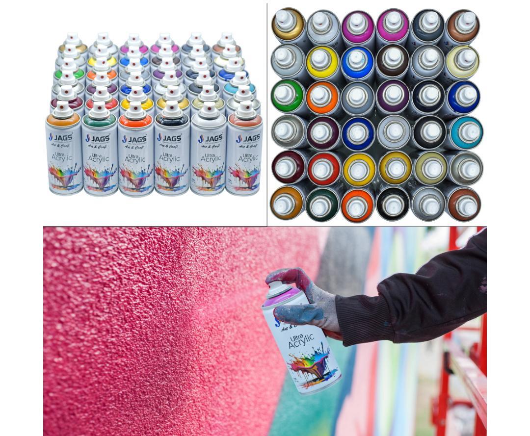 Jags Spray Ultra Acrylic 400ml White Matt 106 J400M106