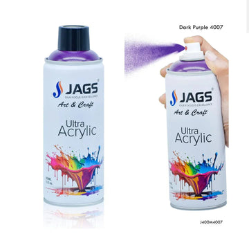 Jags Spray Ultra Acrylic 400ml Dark Purple 4007 J400M4007