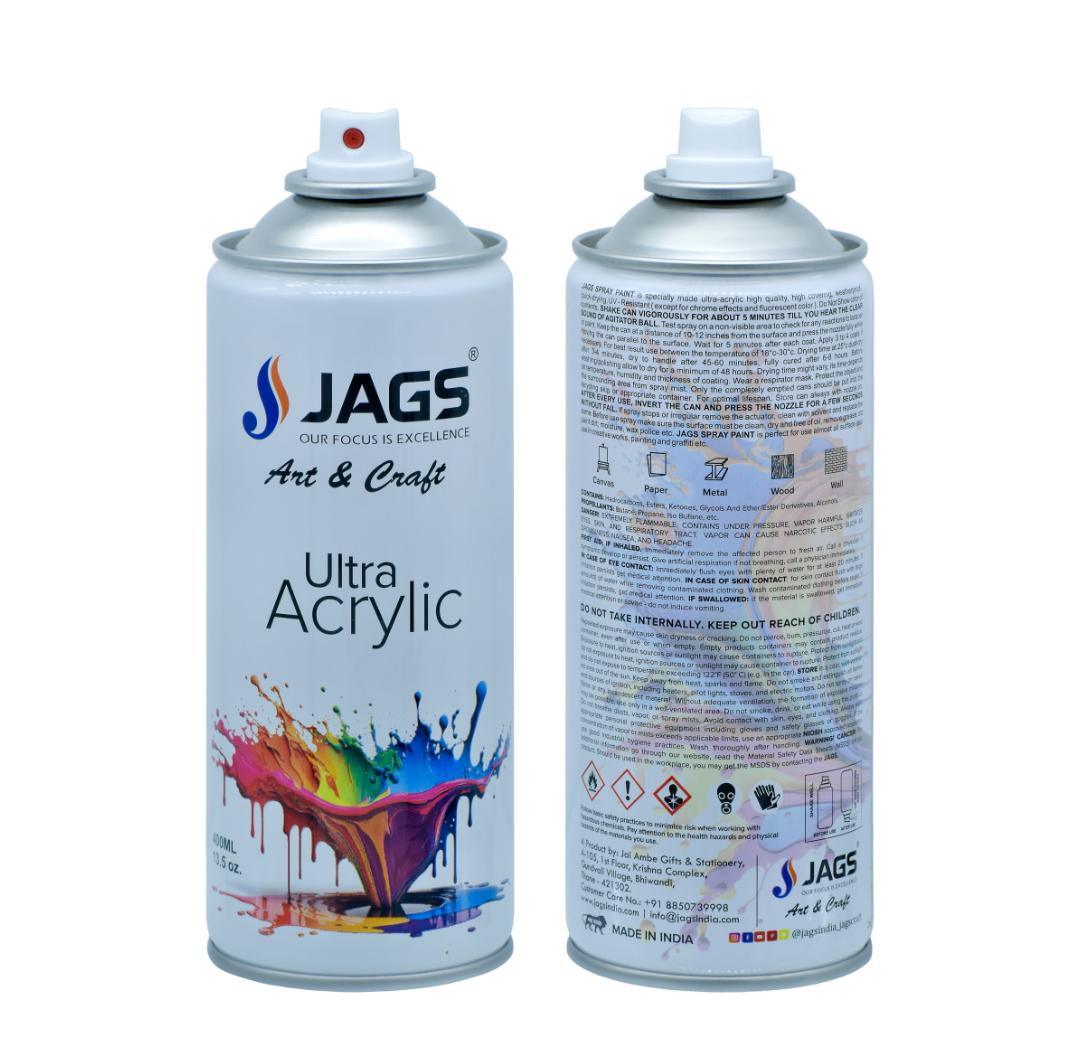 Jags Spray Ultra Acrylic 400ml Clear Matt 602 J400M602