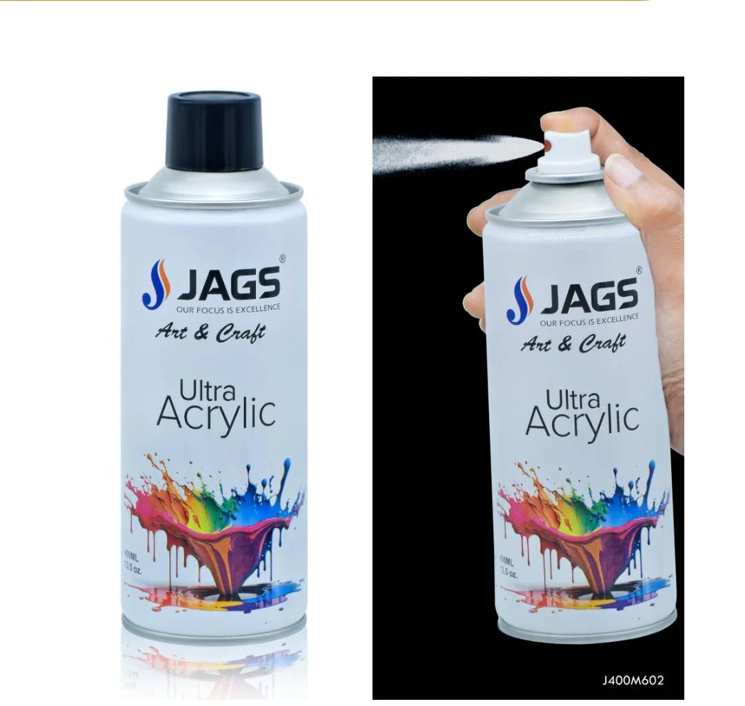 Jags Spray Ultra Acrylic 400ml Clear Matt 602 J400M602