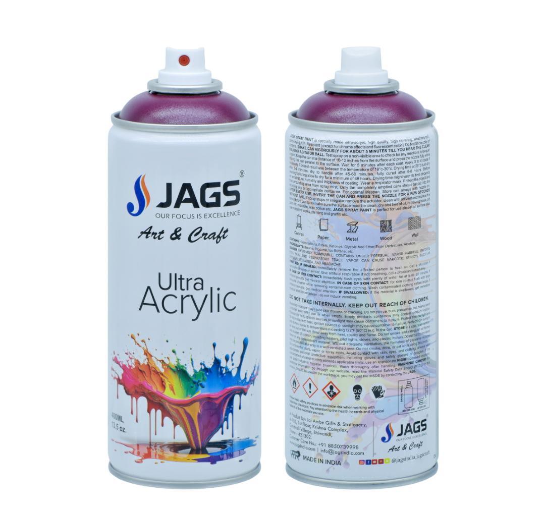 Jags Spray Ultra Acrylic 400ml Marron 4004 J400M4004