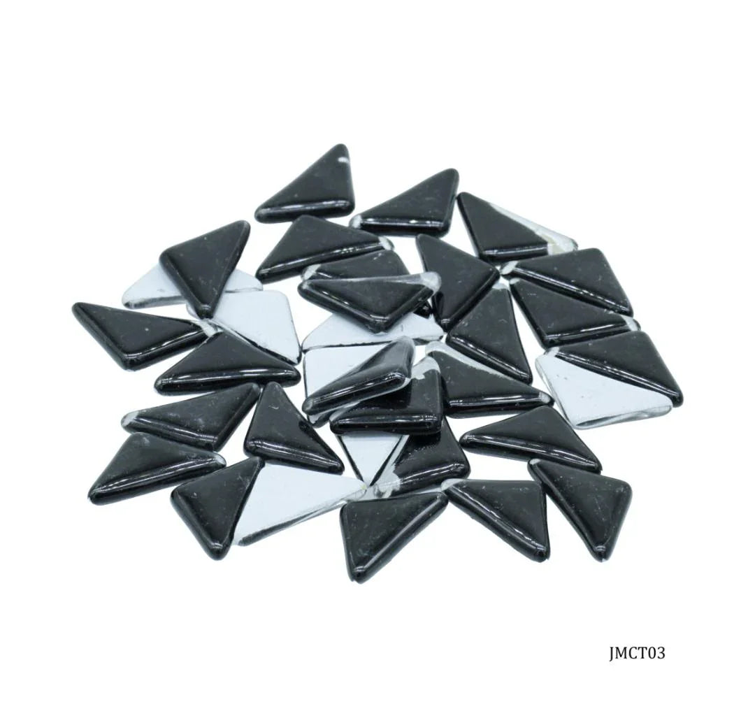 Jags Mosaic Chips Triangular 15X4MM 35TPS S-Black JMCT03