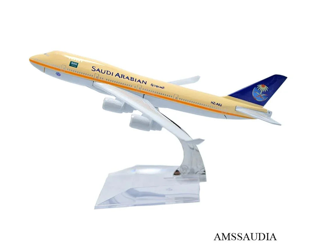 Aircraft Model Small Saudi Arabian AMSSAUDIA