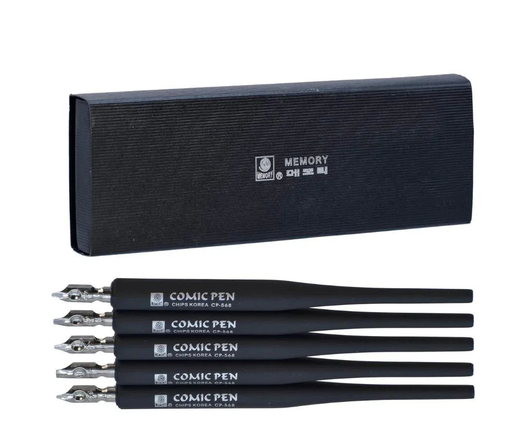 Calligraphy Click Set Plastic Holder Set of 6Pics CP568-5