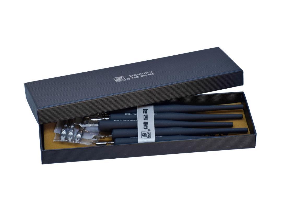 Calligraphy Click Set Plastic Holder Set of 6Pics CP568-5