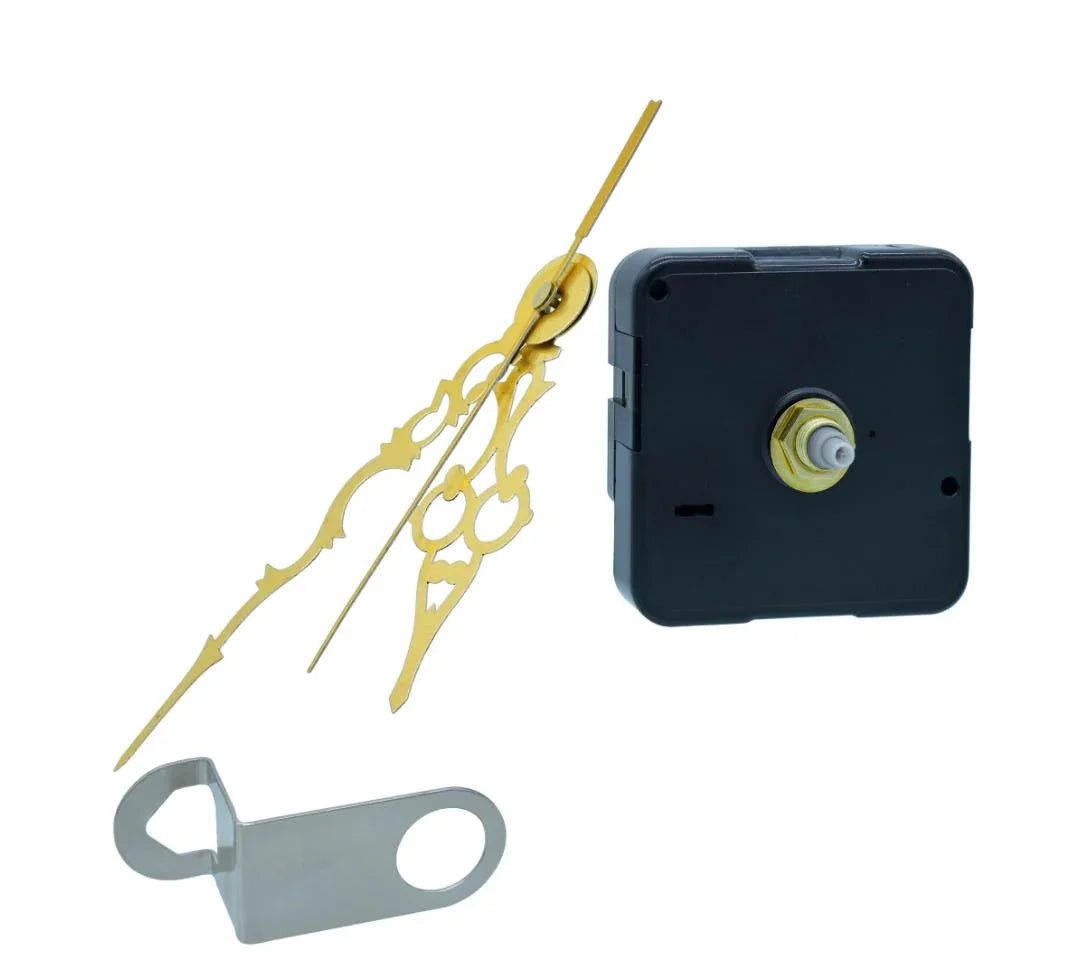 Clock Movement Silent CM13MM With Hands CH04GDAA GD CMSC06