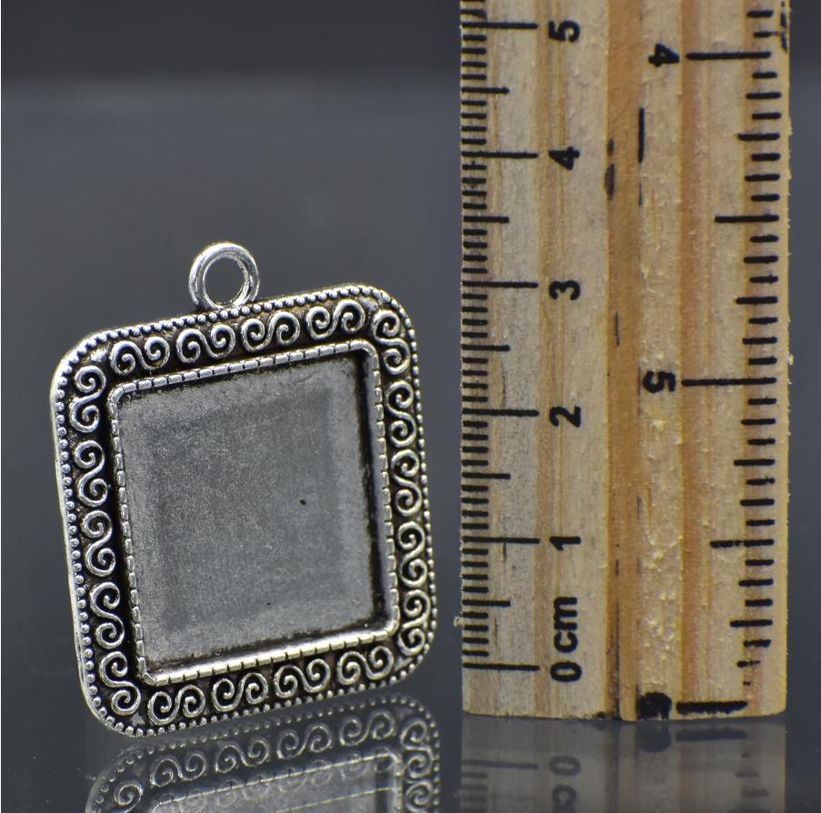 Metal Craft Fitting 2 Pics Square Mirror MC-5334