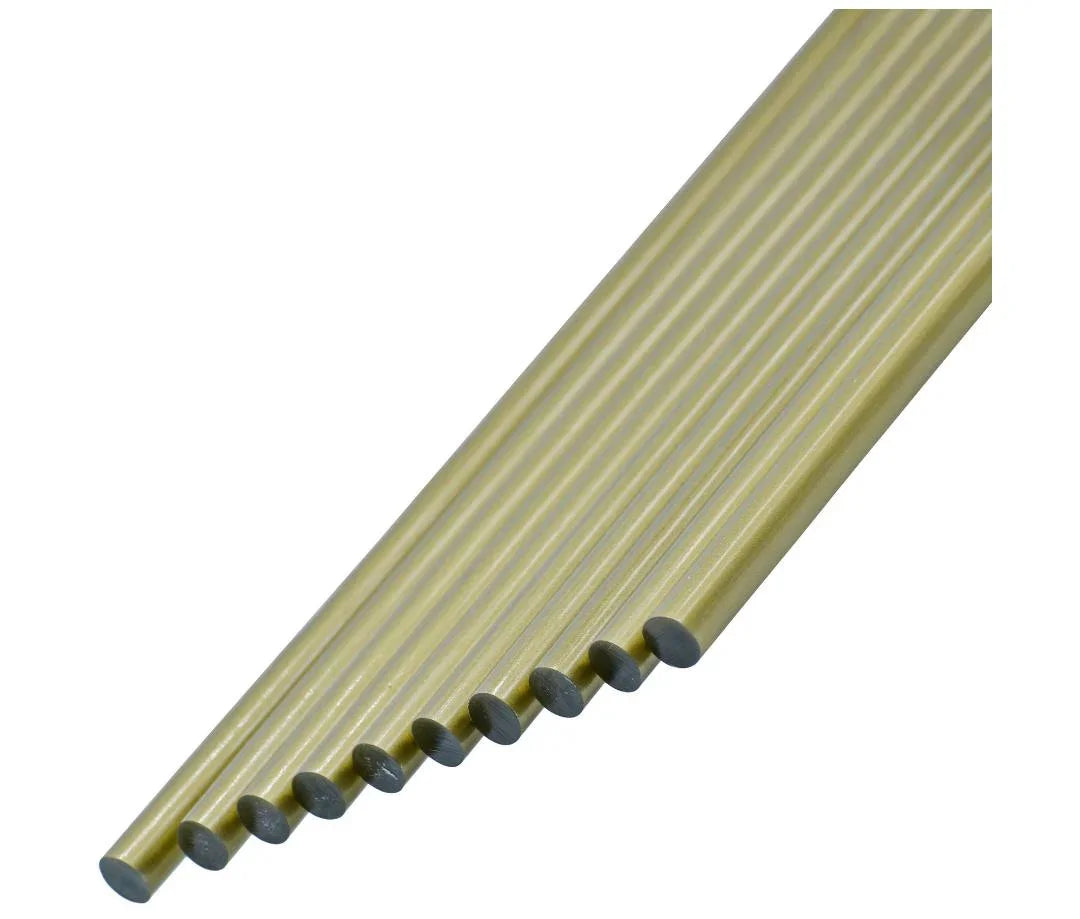 Glue Stick Thin 10 Pc Golden Colour 7MM 20CM GST10P-GD