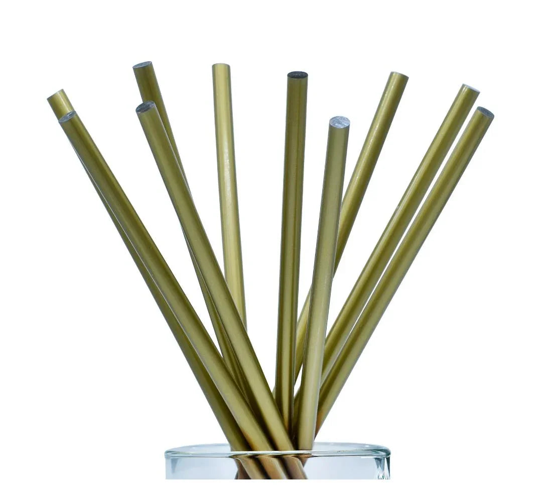 Glue Stick Thin 10 Pc Golden Colour 7MM 20CM GST10P-GD