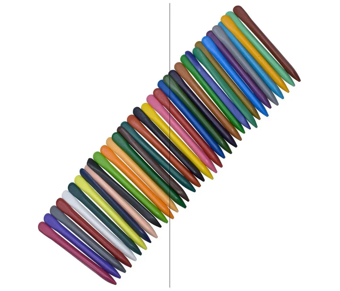 Plastic Crayons 12 Colour 2023-36