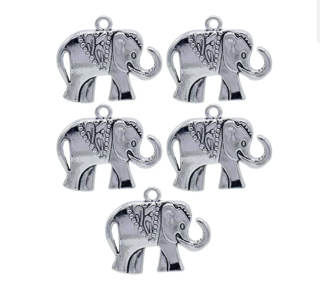 Metal Craft Fitting 5 Pics Elephant MC-4637
