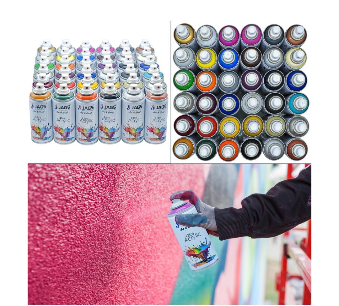 Jags Spray Ultra Acrylic 400ml Milky White 101 J400M101