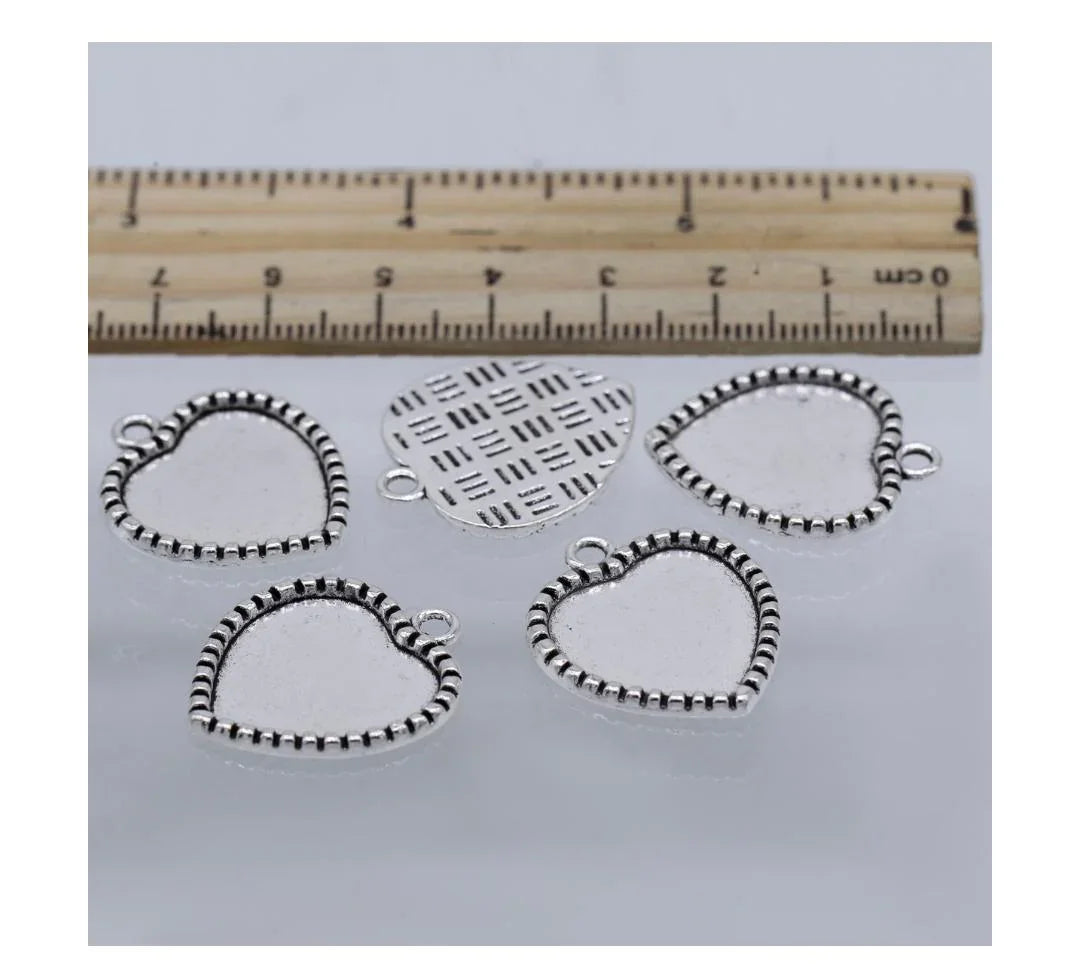 Metal Craft Fitting 5 Pics Heart Mirror MC-588